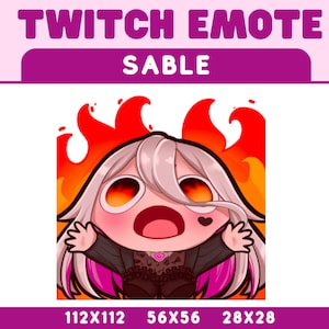 Videogioco carino ispirato all'anime kawaii DeadByDaylight Sable SableWard - Discord, Twitch