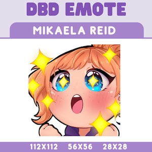 Kawaii Anime DeadByDaylight Mikaela MikaelaReid Cute Videogame - Discord, Twitch