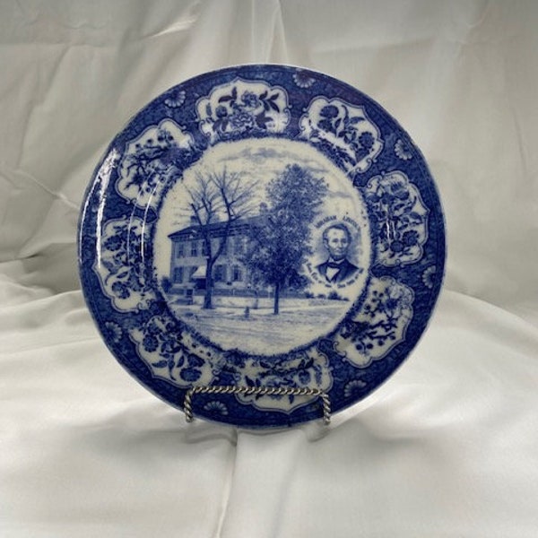 Abraham Lincoln's House Plate by Petrus Regout