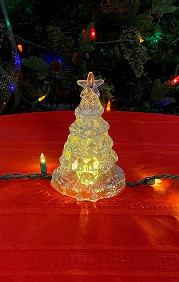 Vintage Iridescent Christmas Tree 