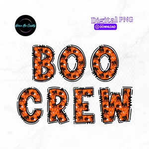 Halloween, 300 dpi, Boo crew, Spooky, alphabet