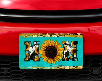 Sublimation License plate, Gift for mom, License plate for mom