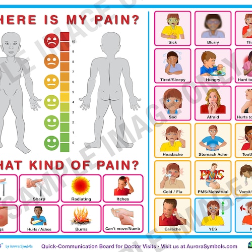 Home/school Quick Communication Board AAC Color Coded Words - Etsy