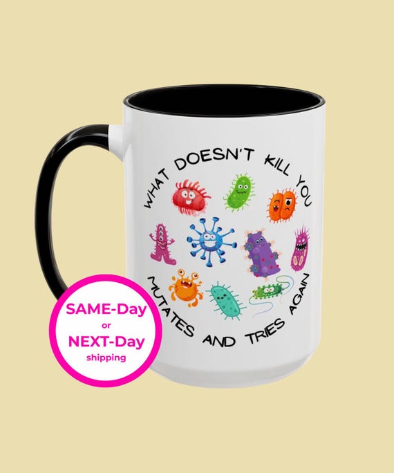 Science Mug, Immunology, Epidemiology, Funny Gifts, Infectious Disease, Environmental Science, Microbiologist Gift, Scientist, Microbe
