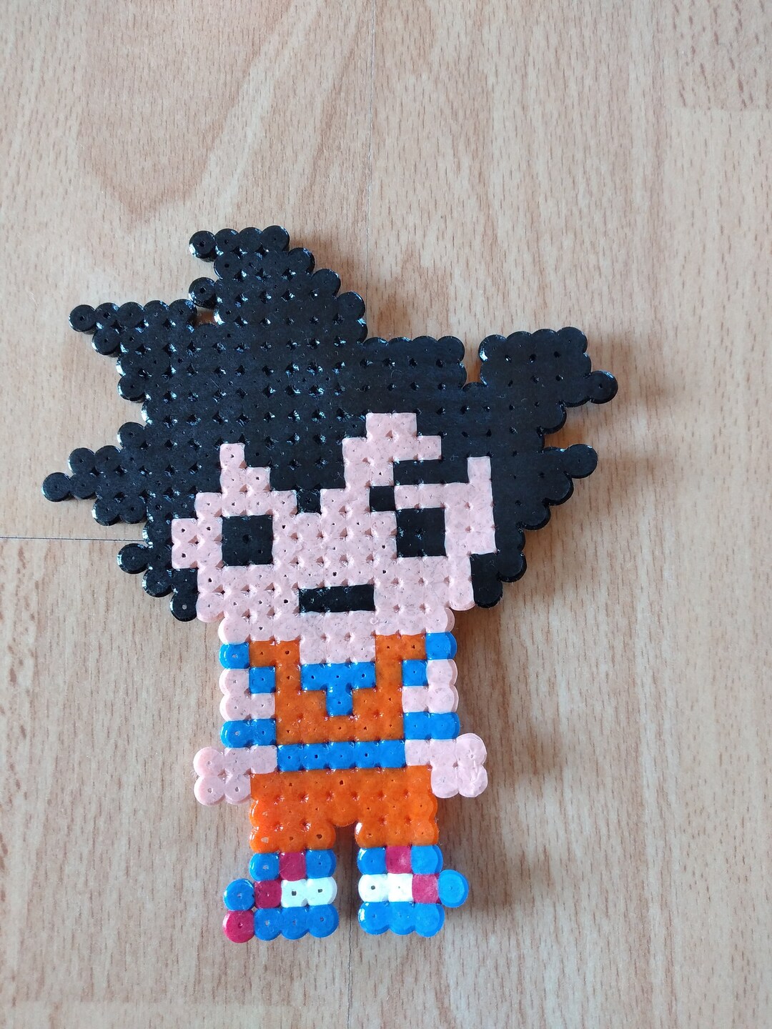 Son Goku Pixel Art/perler Beads/fuse Beads Etsy