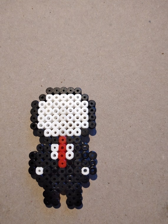 Slender-man Pixel Art : r/PixelArt