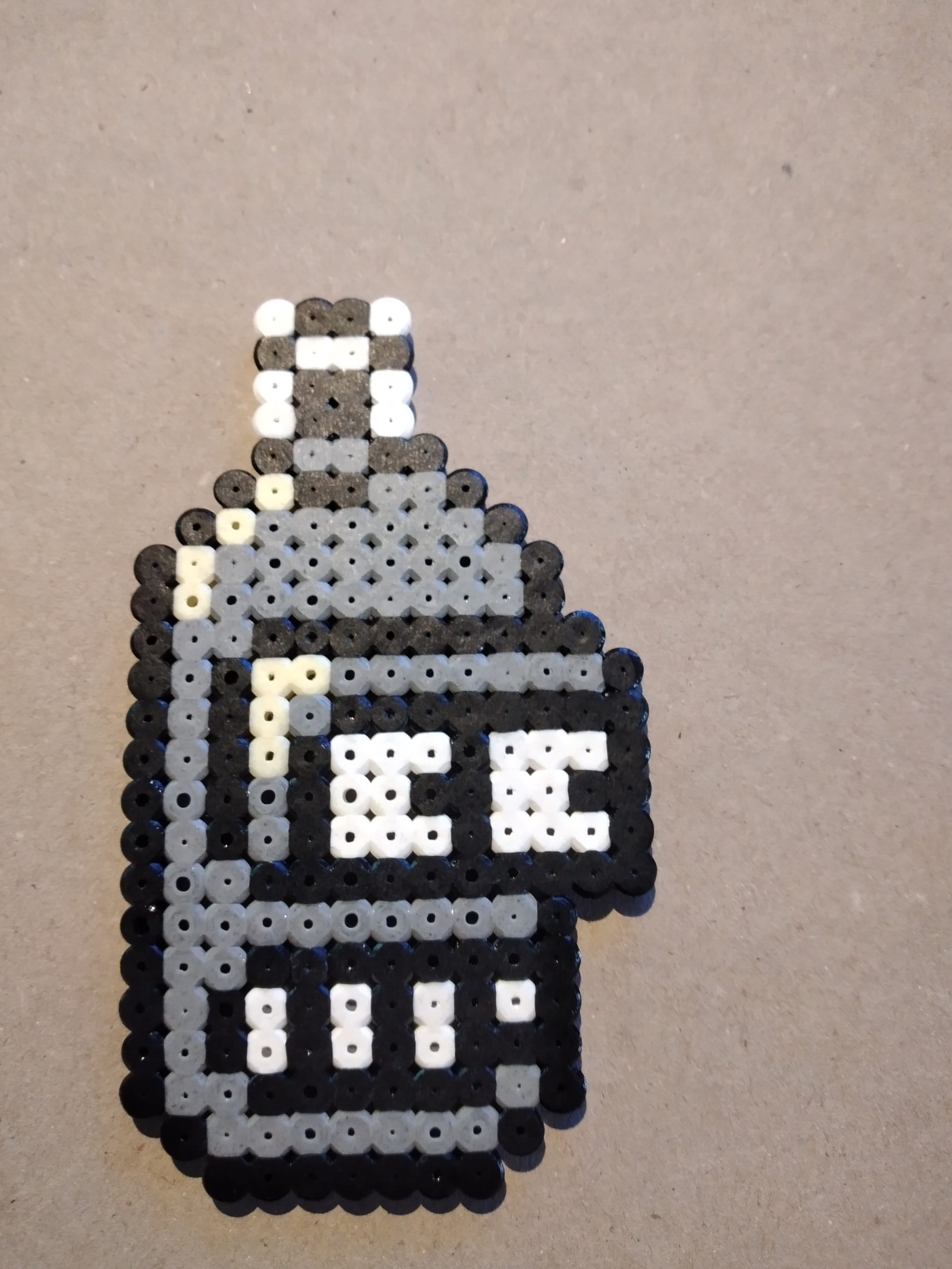 Futurama Bender Pixel Art Perler Beads Fuse Beads