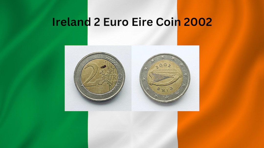 2002 Eire 2 Euro Coin Good Condition Coin Collection - Etsy