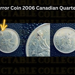 2006 ERROR Canadian Quarter | Gift for Grandpa Grandma
