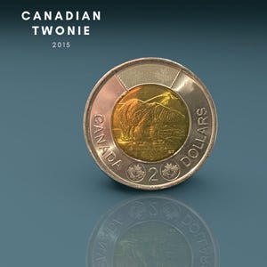 2015  Toonie Uncirculated | New Coin | Royal Canadian Mint | Two Dollar Coin | Coin Collection