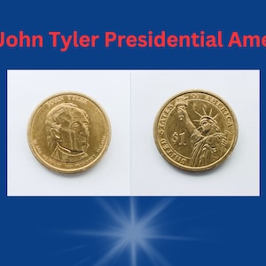 2009 D John Tyler Presidential 1 Dollar Coin | American Dollar | Philadelphia Mint |