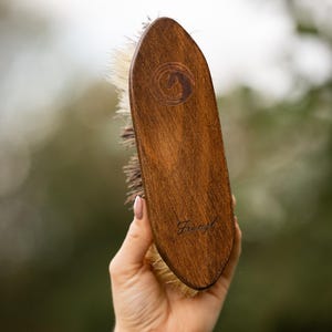 Cepillo de raíces para caballo personalizado "CARA" | Caballo | Regalo para jinetes, amantes de los caballos, caballos, ponis, equitación, establos | Equimour |