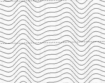 Canyon Lands Longarm Digital Quilt Designs Pattern E2E E564