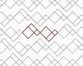 Square It, Longarm Digit Quilting Designs Pattern E2E E571