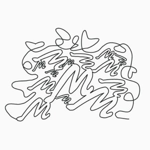 Letras del alfabeto, patrones de diseños digitales para acolchado de brazo largo E2E E422