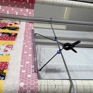 Takes the weight off the clamps