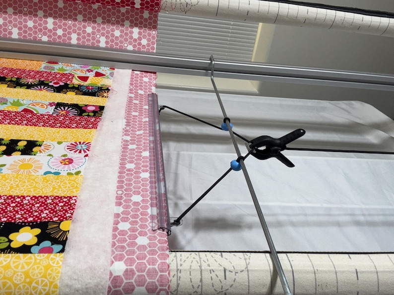 Takes the weight off the clamps