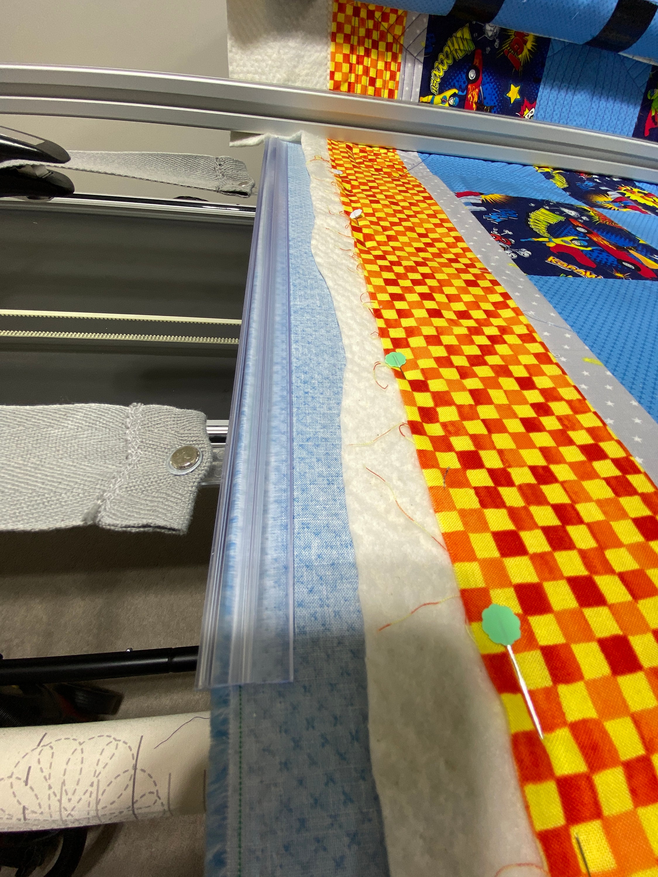 Longarm Side Clap, Holdtaut is a Side Clamp for Longarm Quilting Machine. Etsy