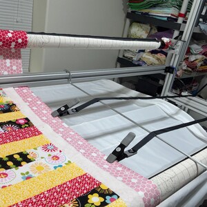 Takes the weight off the clamps.  With different type of clamp system