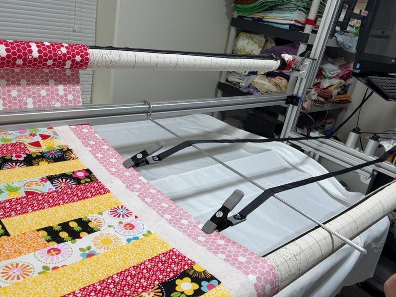 Takes the weight off the clamps.  With different type of clamp system