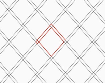 Double Crosshatch, Longarm Digital Quilting Designs Pattern E2E E489