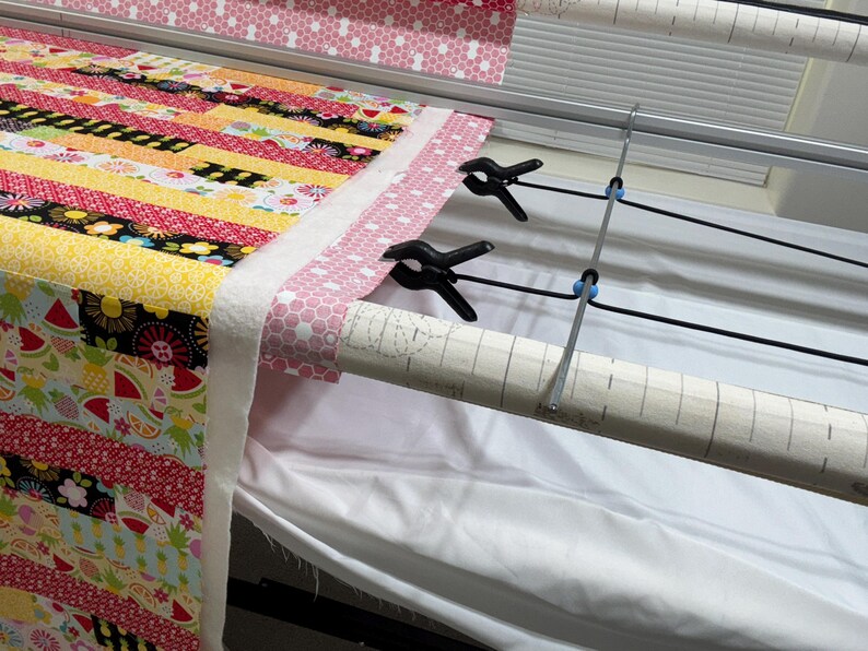 Takes the weight off the clamps.  With different type of clamp system