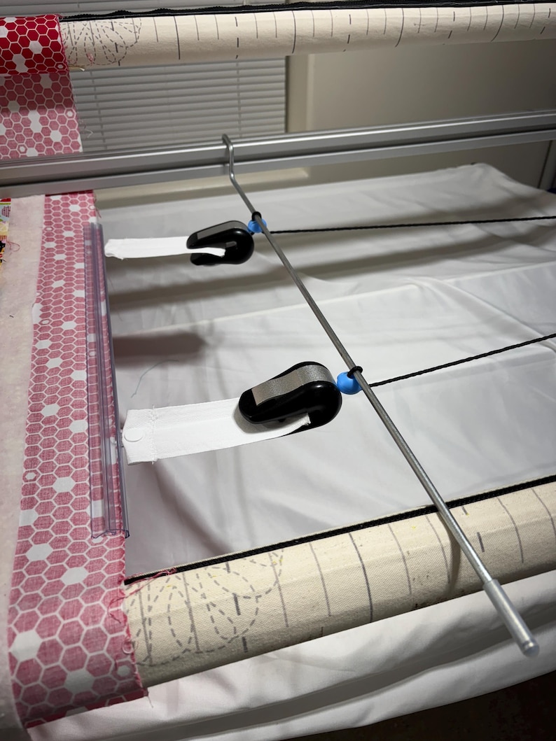 Takes the weight off the clamps.  With different type of clamp system