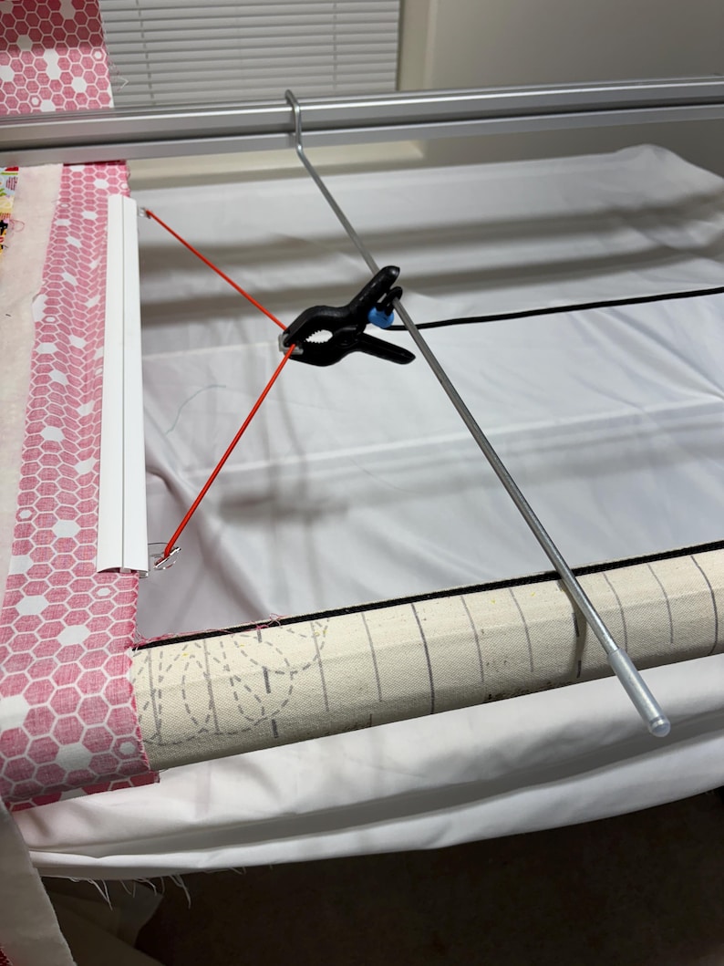 Takes the weight off the clamps.  With different type of clamp system