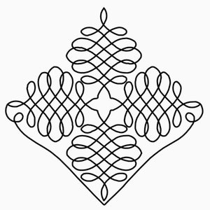 Swirl,  Longarm Quilting Digital Designs Pattern E2E E169