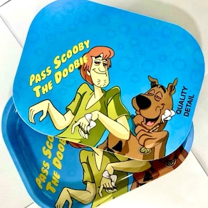 Legendary Comedy Container 7 x 5” Contains 1 Premium Metal Rolling Tray and Magnetic Lid Perfect Backpack Size for On The Go and Discrete