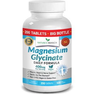 Magnesium Glycinate - 200 Tablets