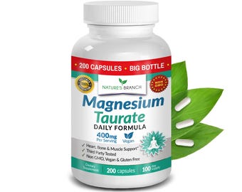 Magnesium Taurate - 200 Tablets