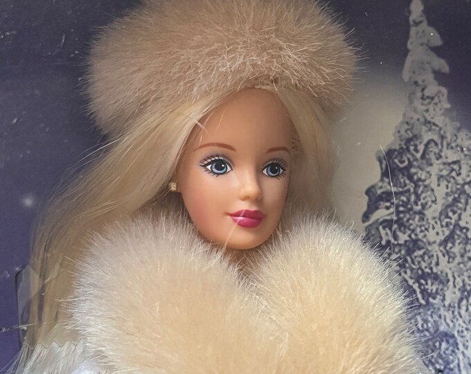 Winter Evening Barbie Doll Etsy