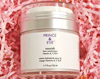 NOURISH - Face Moisturizer - Facial Multi-Vitamin Hydrating Cream with Vitamins A,C,E by PRINCE & EVE