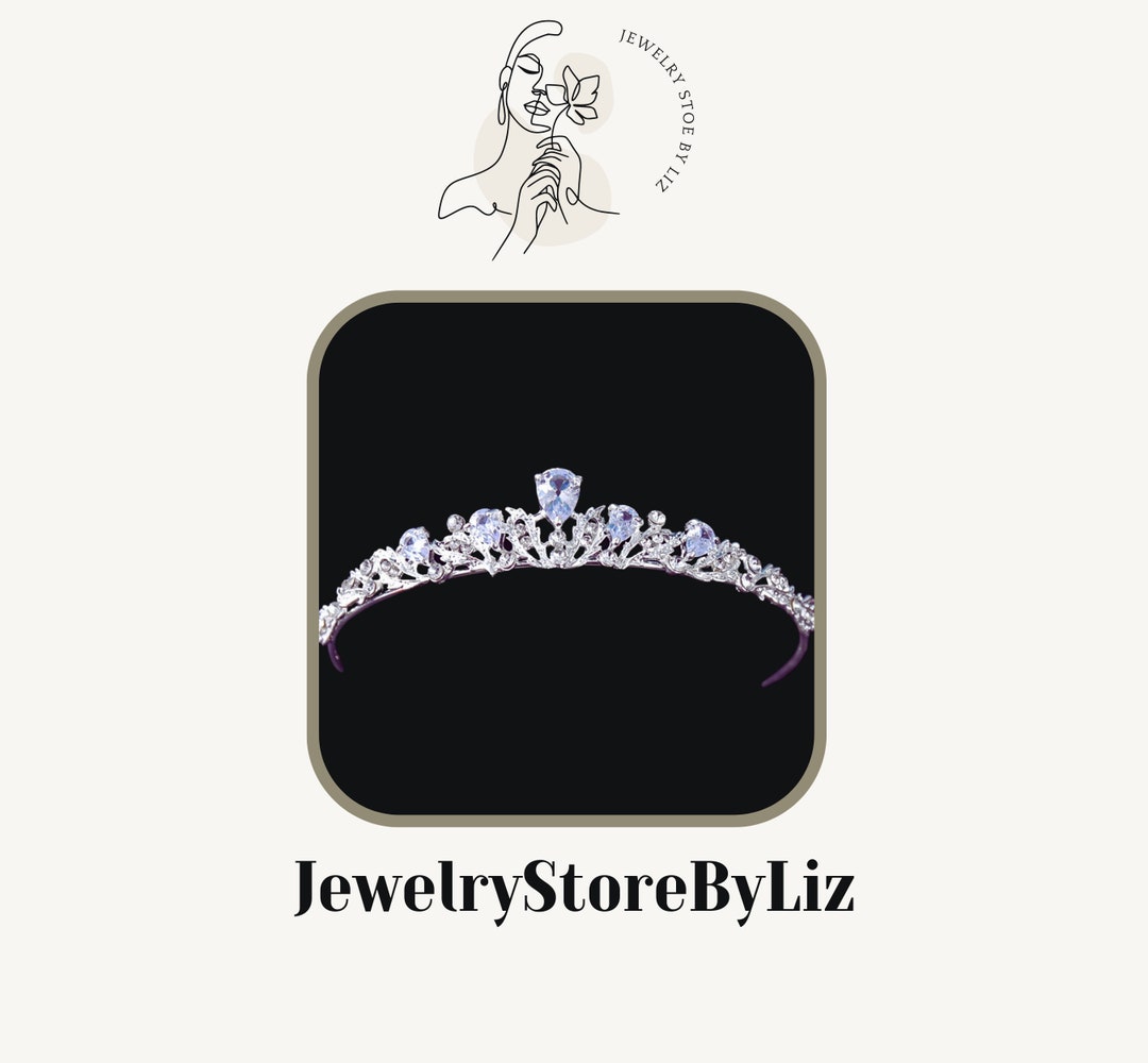 Bridal Tiaras Wedding Crown Princess Tiara Etsy