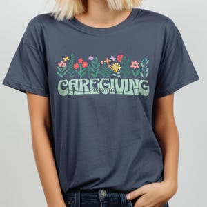 コンフォートカラーズ 介護ママTシャツ、医療ママTシャツ、特別なニーズを持つママシャツ、介護ライフギフト、介護シャツ、ママライフTシャツ