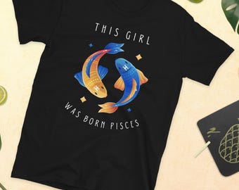 Cadeaus voor vissen, astrologiecadeau, T-shirt vissenhoroscoop, shirt sterrenbeeld vissen, verjaardagscadeau vissen, shirt astrologie, T-shirt horoscopen