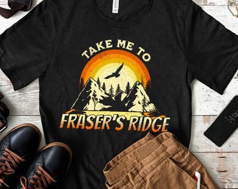 Shirt Fraser's Ridge, cadeau Outlander fan, shirt Sassenach, cadeau Fraser's Ridge, shirt Claire Fraser