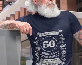 Built in the 50s T-Shirt, Made in the 1950s Tee, 70th birthday Gift, Born in the 50s Shirt, Built in the Fifties Shirt
