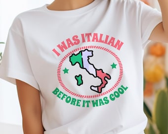 Italian Heritage T-Shirt, Italian Family Shirt, Italian Gifts, Italian Pride Tee, Italian Shirt, Gift for Italian