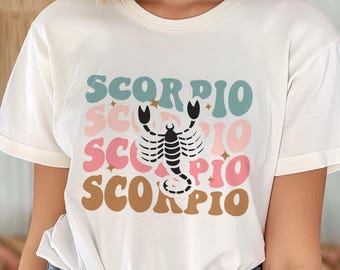 Skorpion Geburtstagsgeschenk, große Skorpion Energie Shirt, Skorpion Sternzeichen Shirt, Skorpion T-Shirt, Skorpion Geschenk, Skorpion Unisex T-Shirt