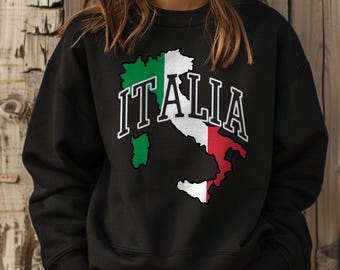 Italia Sweatshirt, Italy Gift, Italy Sweatshirt, Italian Pride Shirt, Italian Heritage Shirt, Italy Lover Top, Italian Gift