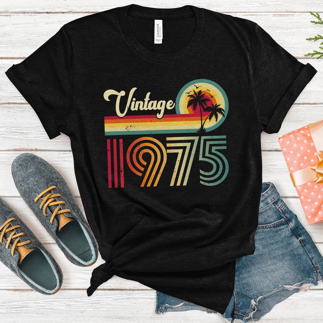 Klassiker Geburtstags T-Shirt 1975