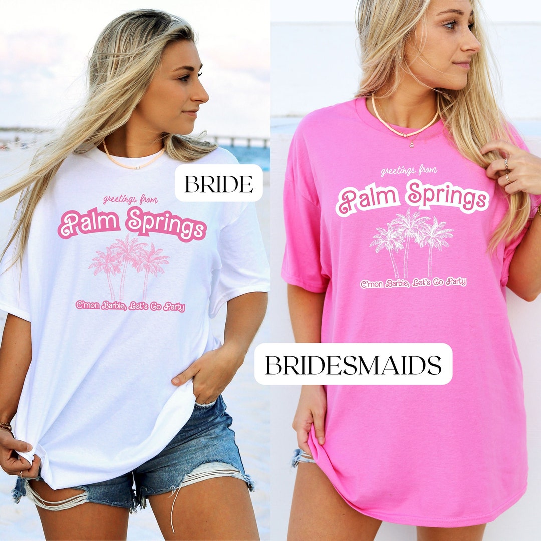 Barbie Bachelorette Party, Barbie Bachelorette, Coastal Cowgirl Bachelorette Party, Palm Springs