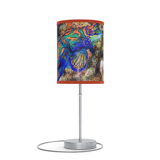 Saltwater Fish Lamp on a Stand, US|CA plug