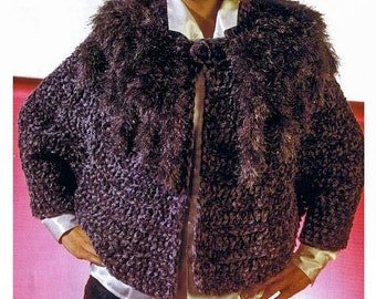 CROCHET PATTERN, Crochet Poncho Pattern, Crochet Sweater Pattern, Crochet Pattern Cardigan, Instant pdf download