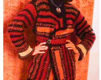 CROCHET Cardigan PATTERN Women - Crochet Pattern Cardigan - Cardigan Sweater Pattern - PDF instant digital