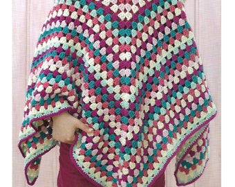 Pretty Poncho - Etsy