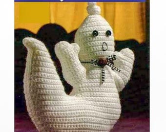 Großer Geist HÄKELANLEITUNG, Halloween Geist Häkelanleitung, Geist Amigurumi Häkelanleitung, Halloween Geschenk Amigurumi Geist, nur auf Englisch