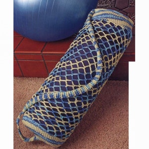 PATRÓN DE GANCHILLO PARA BOLSA PARA YOGA, Patrón de ganchillo para bolsa de yoga, Patrón de ganchillo para bolso de yoga, Bolsa para transportar esterilla de yoga, Bolsa para esterilla de yoga, PDF digital